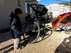 Tour du Mont Ventoux : Antoine et la petite chienne Jade