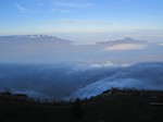 La Dent du Chat et le lac du Bourget vue du Revard