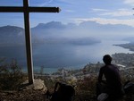 Vue sur le lac d'Annecy