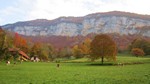 Dans la vallée du Chéran près d'Allèves