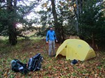 Bivouac à la Tour de l'Angle Est