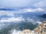 Sur le Dent de Crolles ... dans les nuages