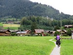 Arrivée à Gstaad