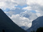 Le Mönch au dessus d'Interlaken