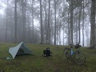 Traversée des Pyrénées - Bivouac au col de Bagargui