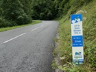 Traversée des Pyrénées - Gros pourcentage dans le col de Marie Blanque