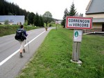 Entrée dans Corrençon En Vercors