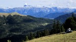 Vue sur la chaine de Belledonnes du Pas de l'Essaure