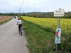 V63 à vélo