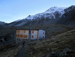 Arrivée au refuge de Péclet Polset