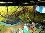 Bivouac près de Boiling Lake (Abris)